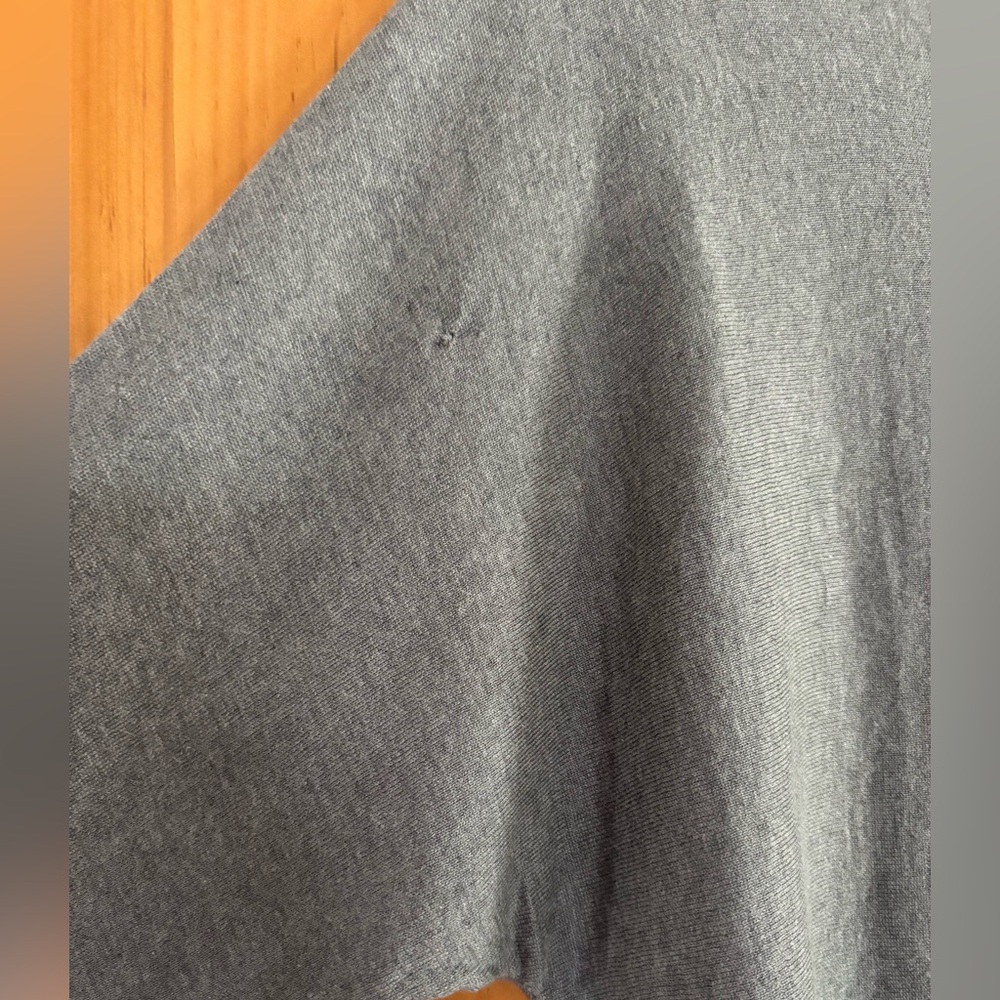 Zadig & Voltaire Charcoal Knit Dolman Top Size Small - Picture 5 of 15